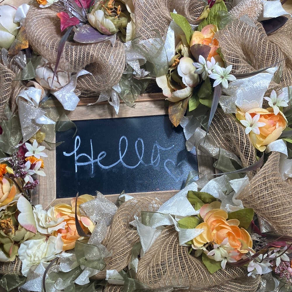 Handmade wreath
